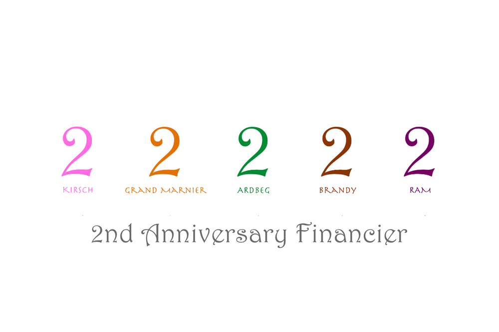 2nd Anniversary Financier Set